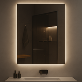 Ondelle Rectangular Backlit LED Bathroom Mirror — Anti-Fog, Dimmable 3-CCT | 4 Sizes