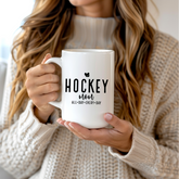 Hockey Mom Coffee Mug — Funny Rink Life 15oz Gift for Hockey Moms 🏒