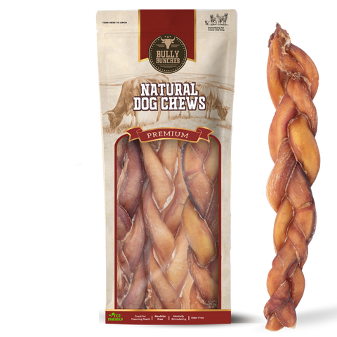 12 Inch Monster Braided Bully Stick