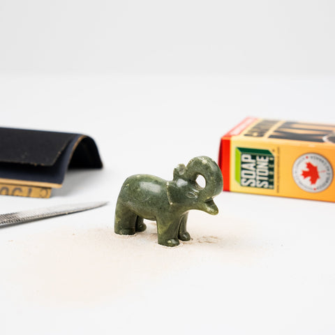 Soapstone Carving Kit - Make 3D Art 🦉🐢🐈 Choose Your Animal