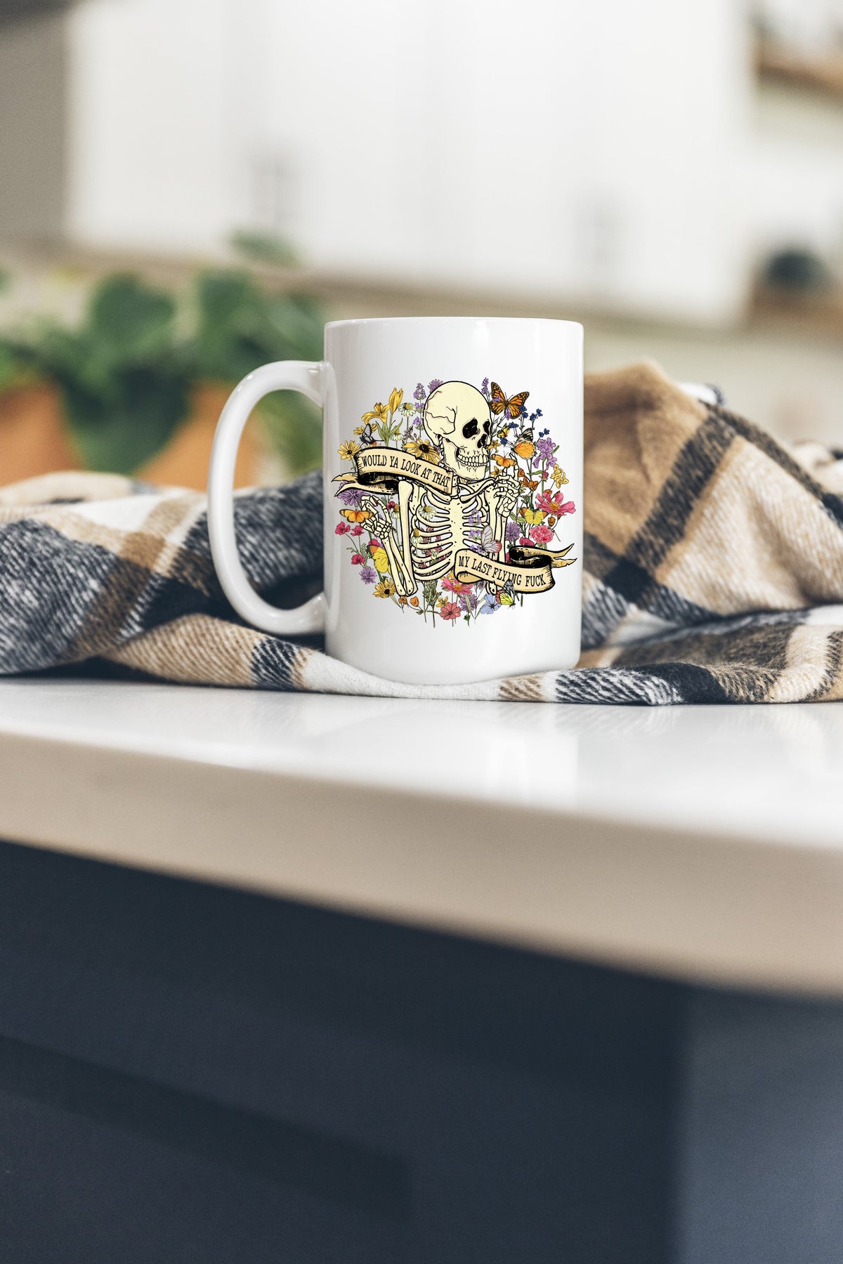 Last Flying Fuck Mug | 15oz Ceramic Coffee Mug for Sarcastic Souls