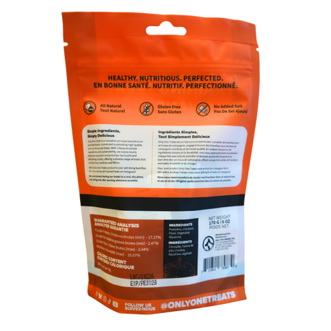 Fresh Soft Pumpkin Training Treats 170g