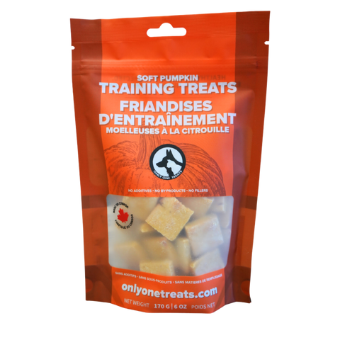 Fresh Soft Pumpkin Training Treats 170g